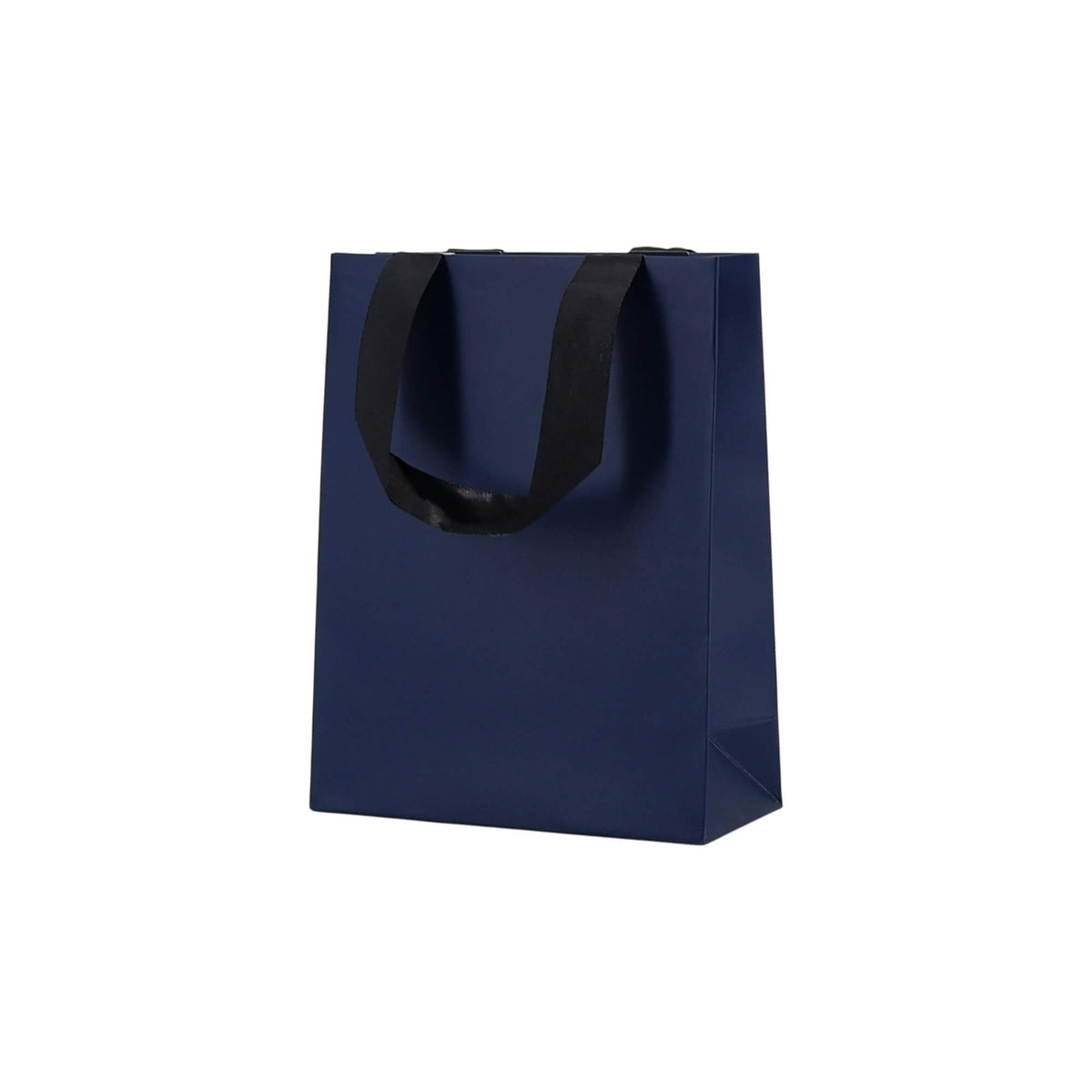 Sacos Premium Couché 250g com Fita - Plastificado Mate - Azul Escuro