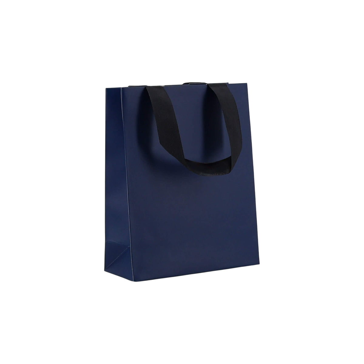 Sacos Premium Couché 250g com Fita - Plastificado Mate - Azul Escuro