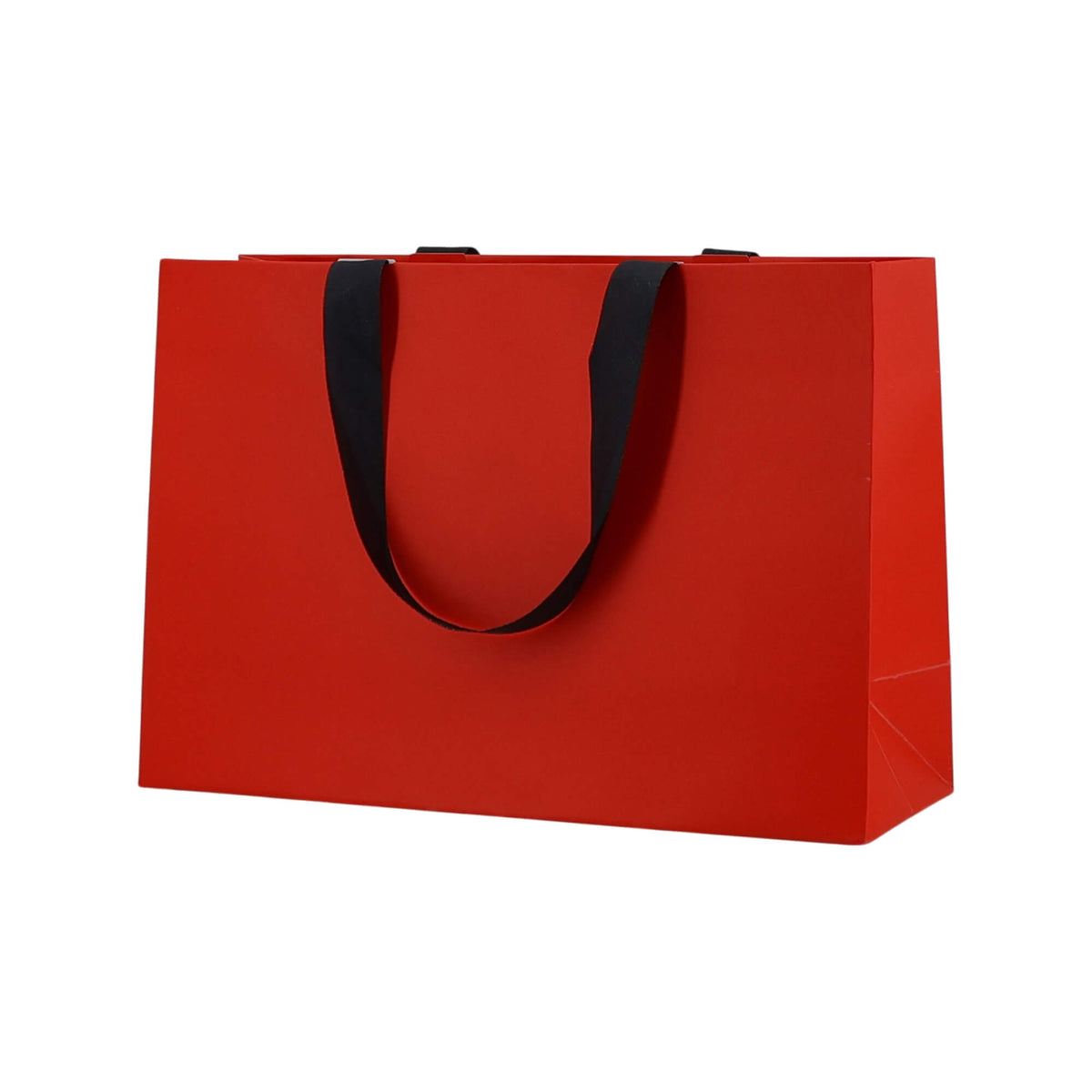 Sacos Premium Couché 250g com Fita - Plastificado Mate - Vermelho