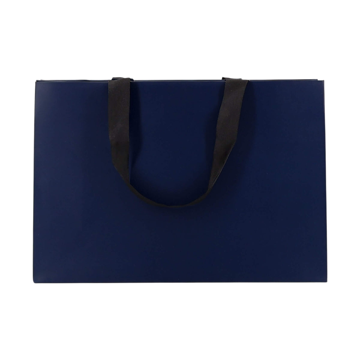 Sacos Premium Couché 250g com Fita - Plastificado Mate - Azul Escuro