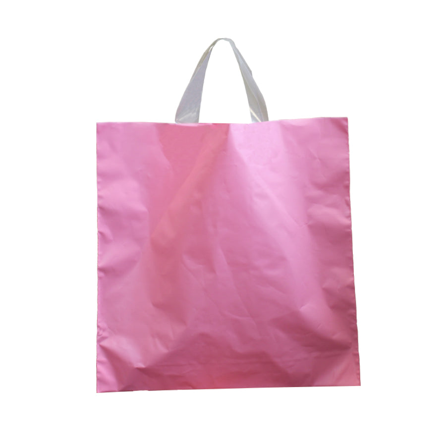 Sacos Plásticos Asa Flex - Rosa