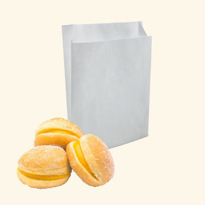 Saquetas Kraft Branco 70g - Branco