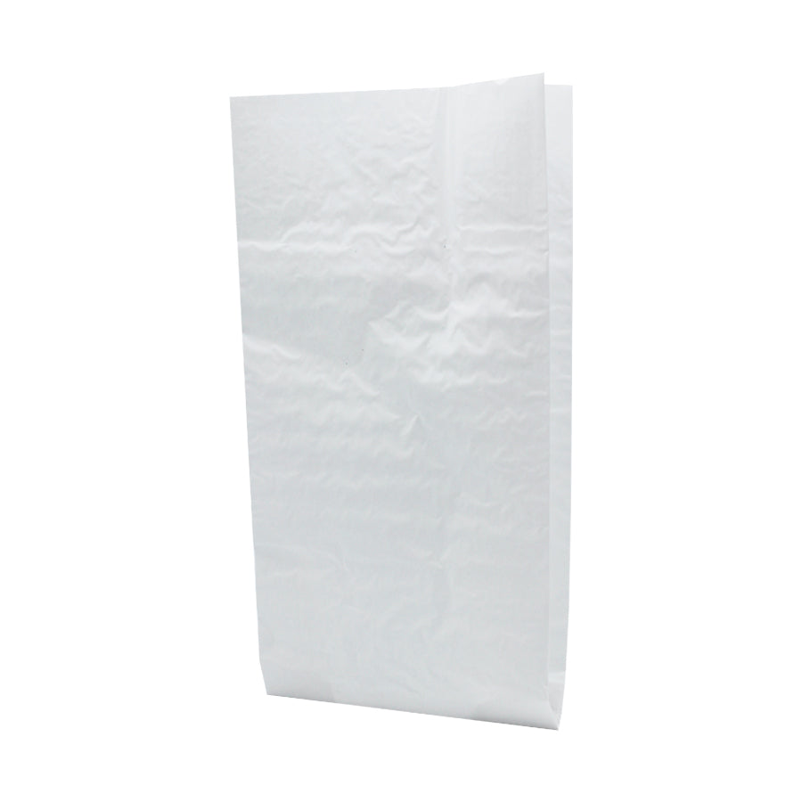 Bolsa para Pollo Asado con Plástico Interior - Blanco