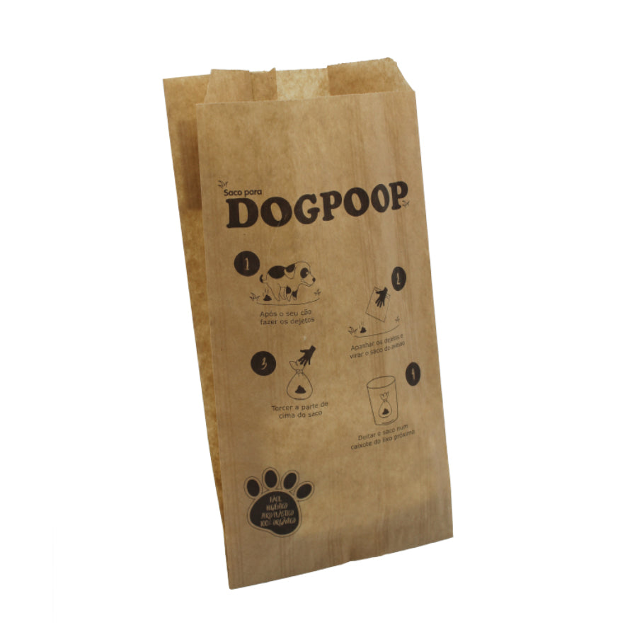Bolsas Kraft Natural 35g - Kraft - "Dogpoop"
