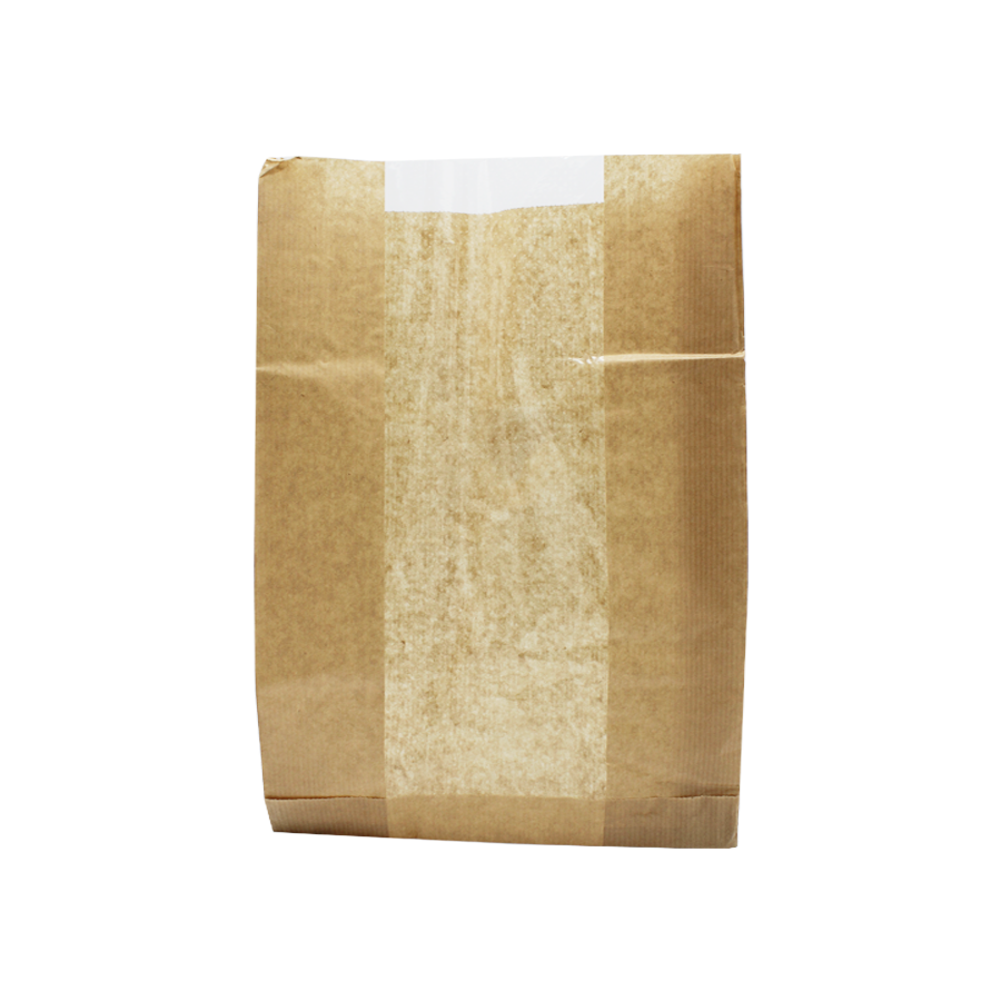 Bolsas Kraft Natural con Ventana - Kraft
