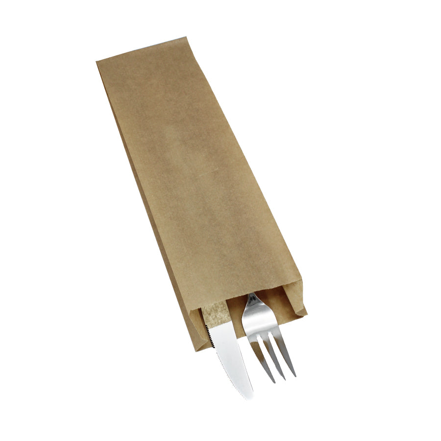Natural Kraft Cutlery Pouches