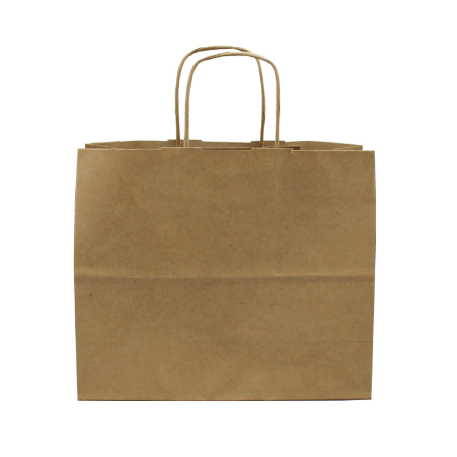 Sacos Asa Torcida Kraft Natural 120g - Kraft