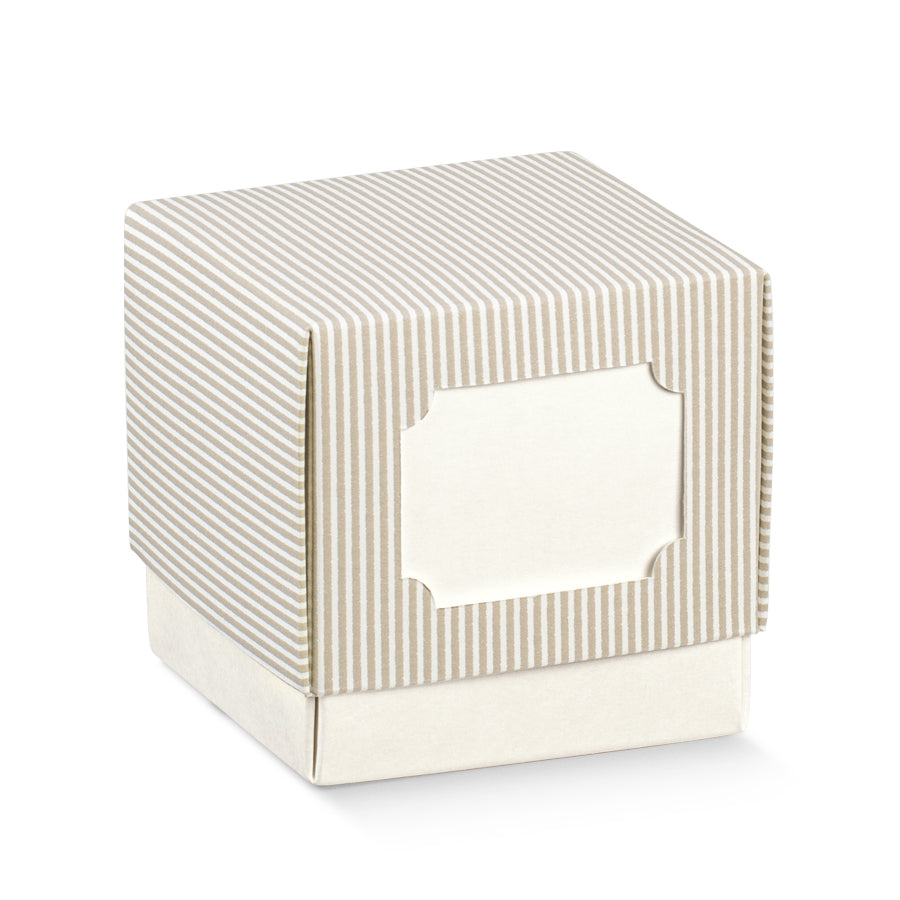 Cajas con Tapa y Base - Gris y Blanco