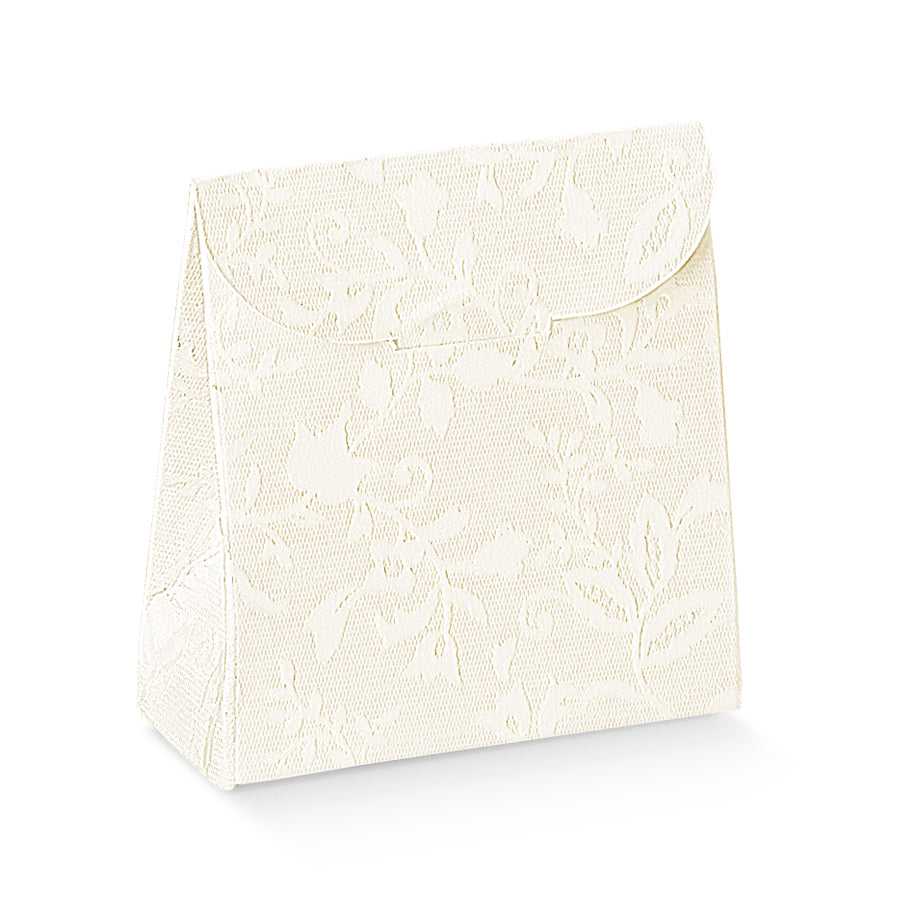Boxes with Flap - White - "Harmony"