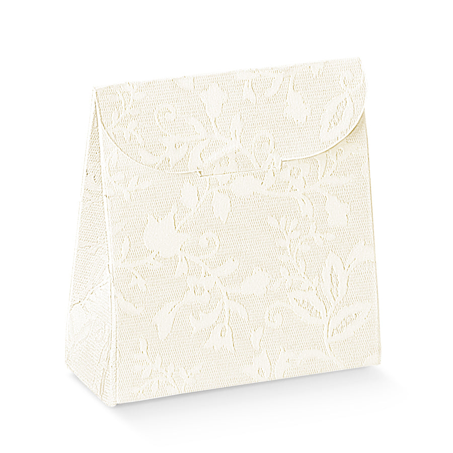 Boxes with Flap - White - "Harmony"