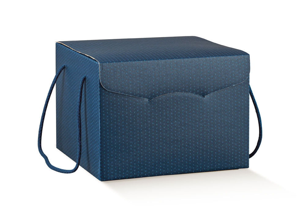 Cajas Segreto con Cordón - Azul - "Spot"