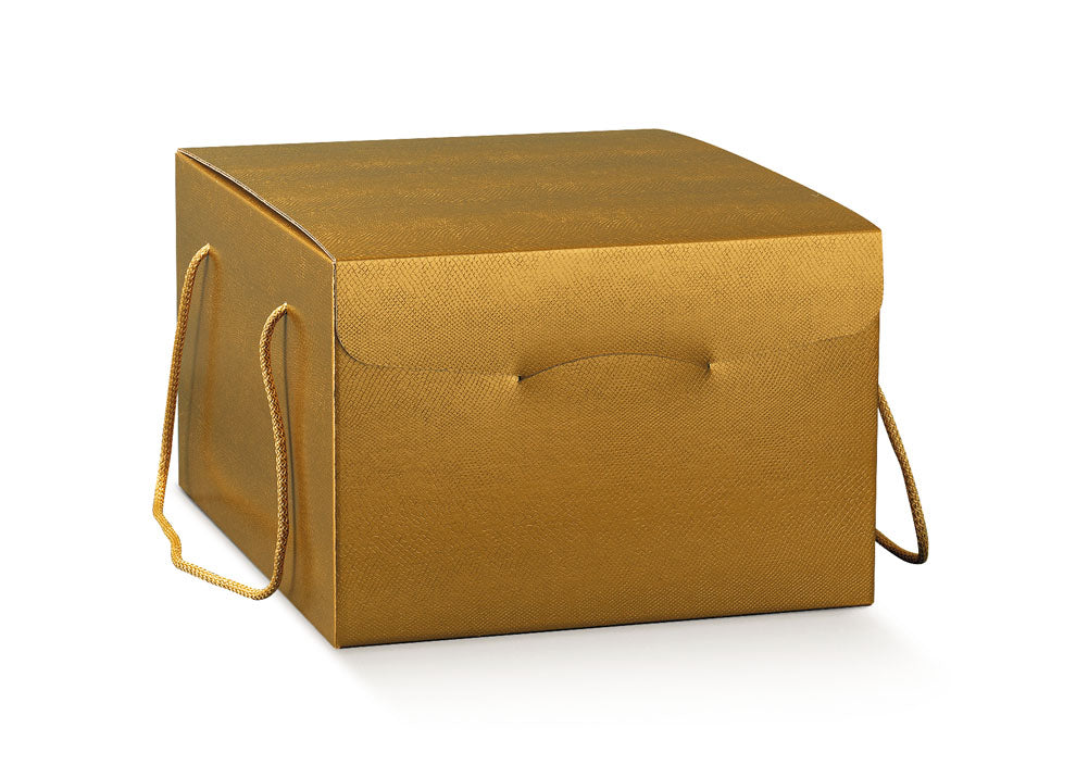 Cajas Secreto con Cordón - Oro - "Skin"