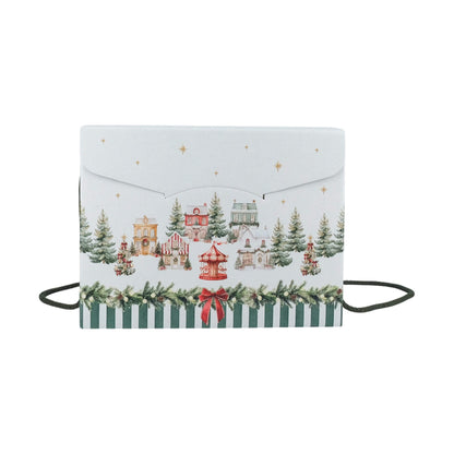 Cajas con Cordón - Verde y Blanco - "Market Verde"