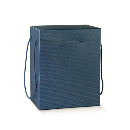 Cajas Segreto con Cordón - Azul - "Spot"