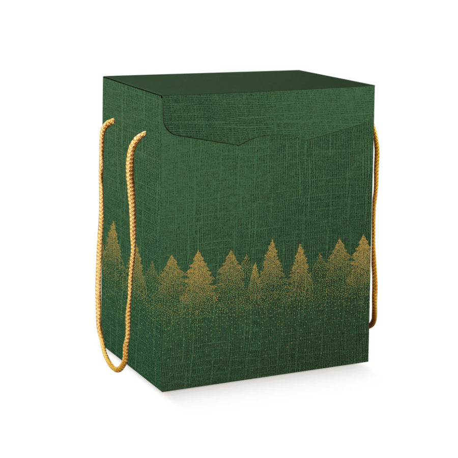 Secret Boxes with Drawstring - Green - "Green Forest"