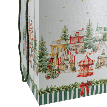 Cajas con Cordón - Verde y Blanco - "Market Verde"