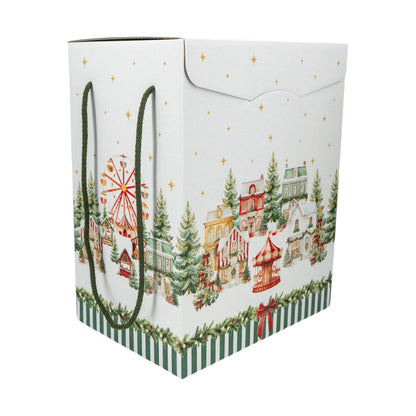 Cajas con Cordón - Verde y Blanco - "Market Verde"