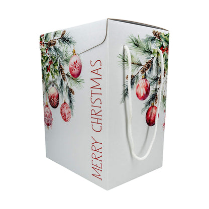 Cajas con Cordón - Blanco, Rojo y Blanco - "Addobbi di Natale"