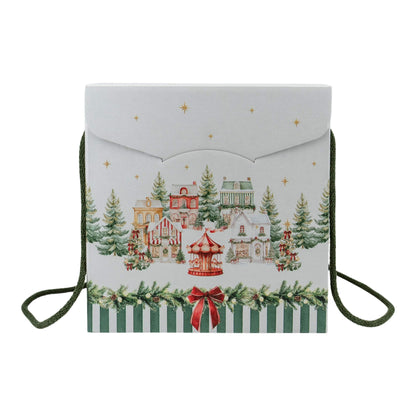 Cajas con Cordón - Verde y Blanco - "Market Verde"