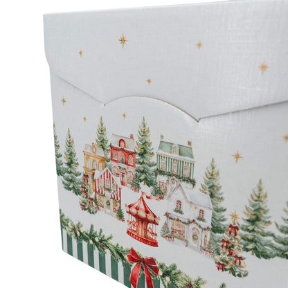 Cajas con Cordón - Verde y Blanco - "Market Verde"