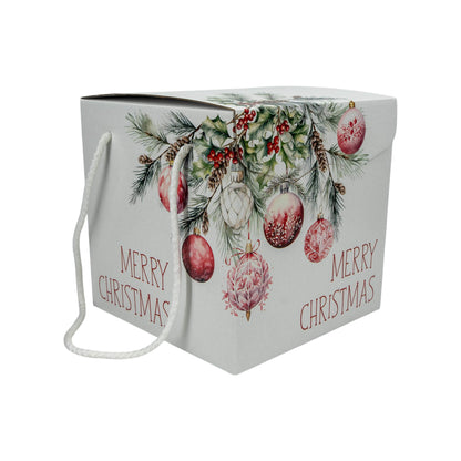 Cajas con Cordón - Blanco, Rojo y Blanco - "Addobbi di Natale"