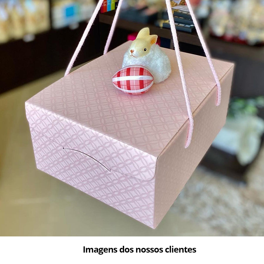 Cajas Secretas con Cordón - Rosa - "Acolchado"
