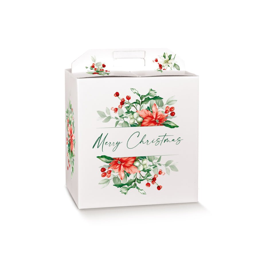 Cesta de Navidad - Multicolor - "Christmas Flower"