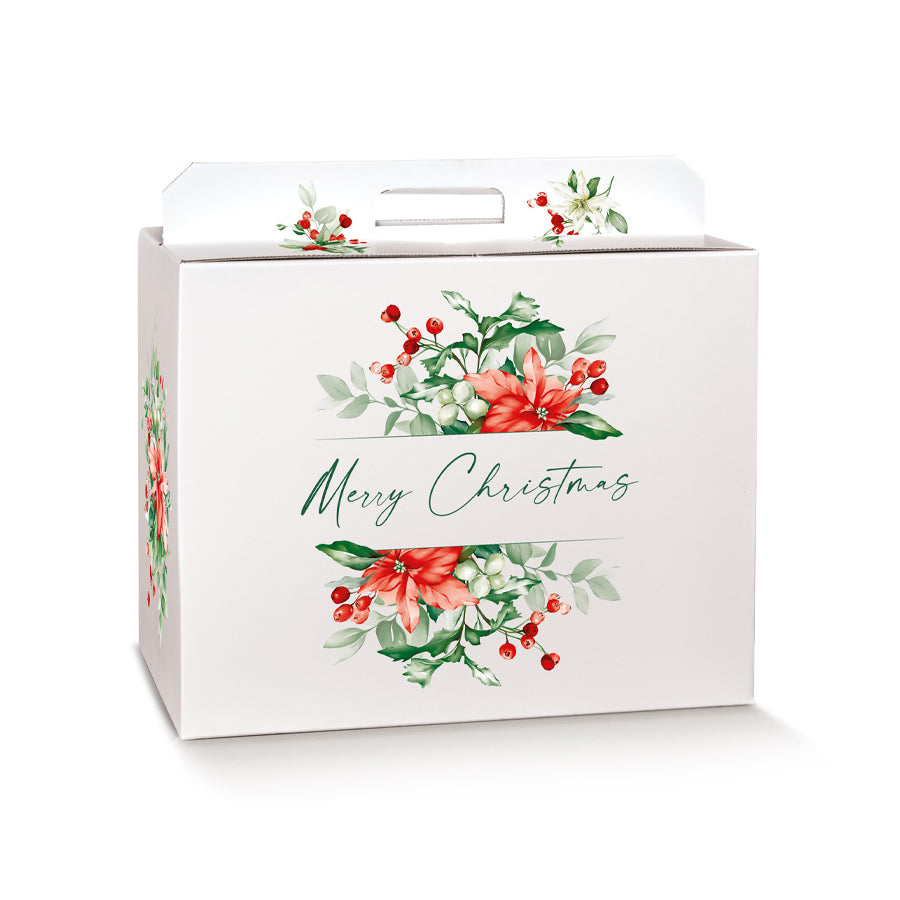 Cesta de Navidad - Multicolor - "Christmas Flower"