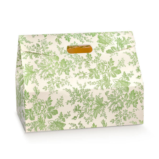 Caixa Cabaz Baulotto - Verde - "Jouy Verdino"