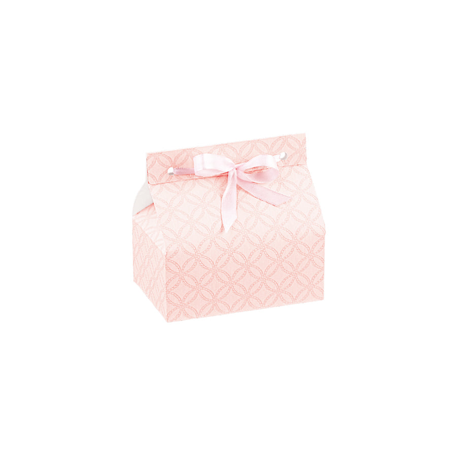 Chic Boxes with Holes - Pink - "Matelassé"