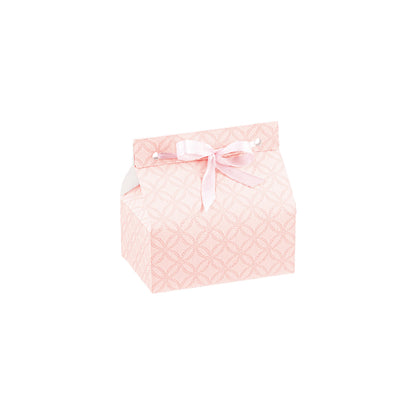 Chic Boxes with Holes - Pink - "Matelassé"