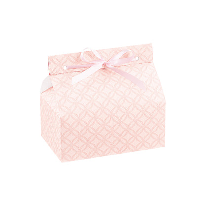Chic Boxes with Holes - Pink - "Matelassé"