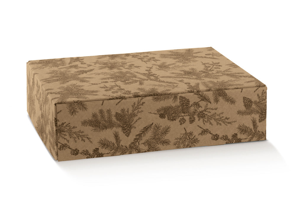 Cajas Cantinetta para Botellas - Kraft - "Magic Forest"