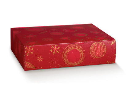 Cajas Cantinetta para Botellas - Rojo y Oro - "Red Universe"