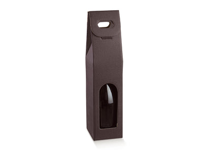 Window Boxes for Bottles - Brown - "Skin Coffee"