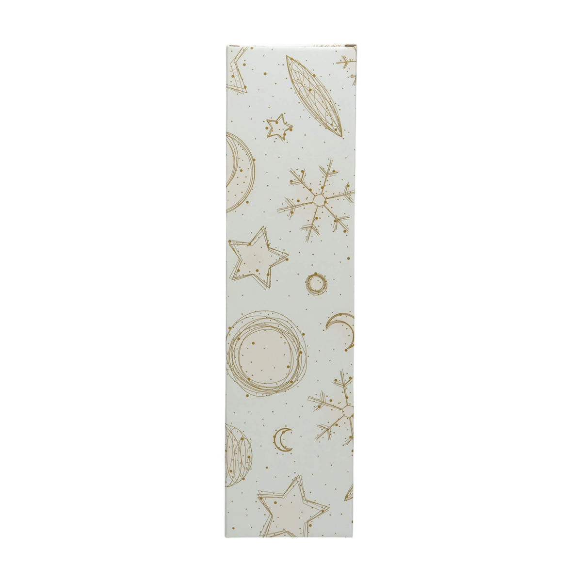 Caixa para 1 Garrafa Magnum - Branco e Ouro - "White Universe"