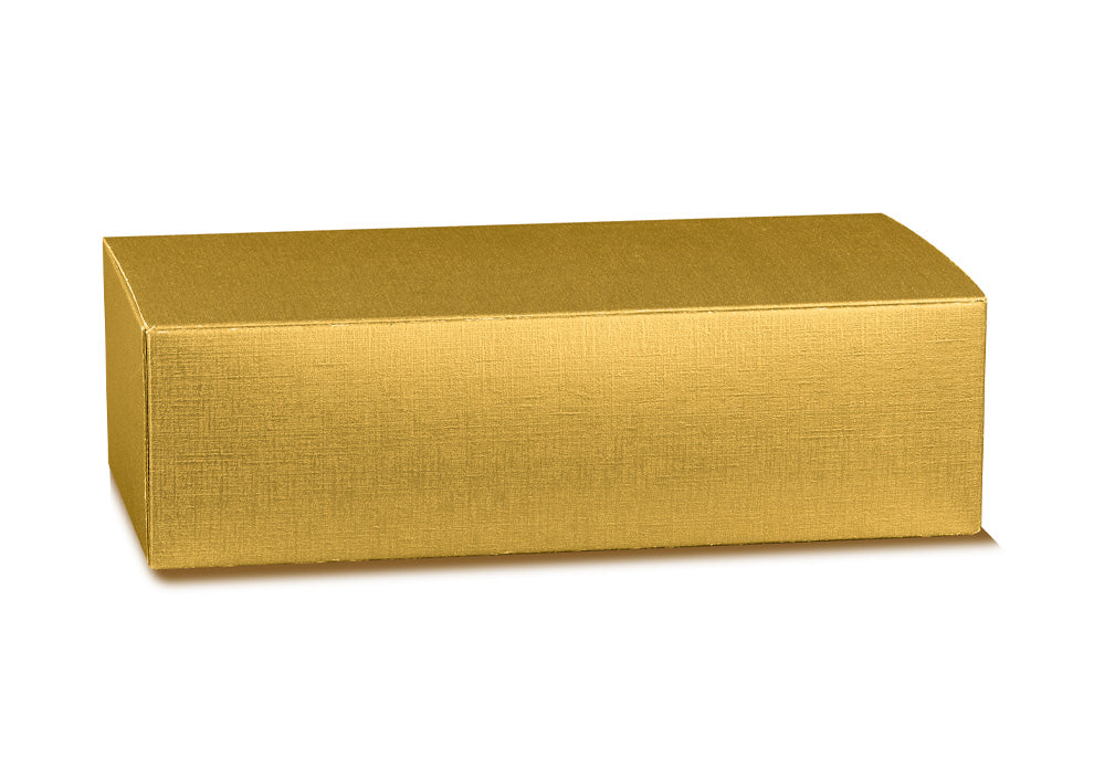 Single Bottle Boxes - Gold - "Fibre"