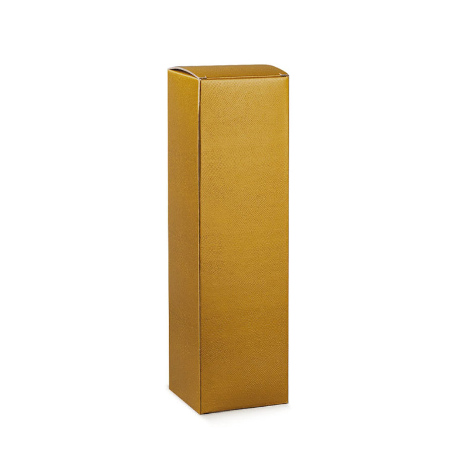 Caixas para 1 Garrafa - Ouro - "Skin"