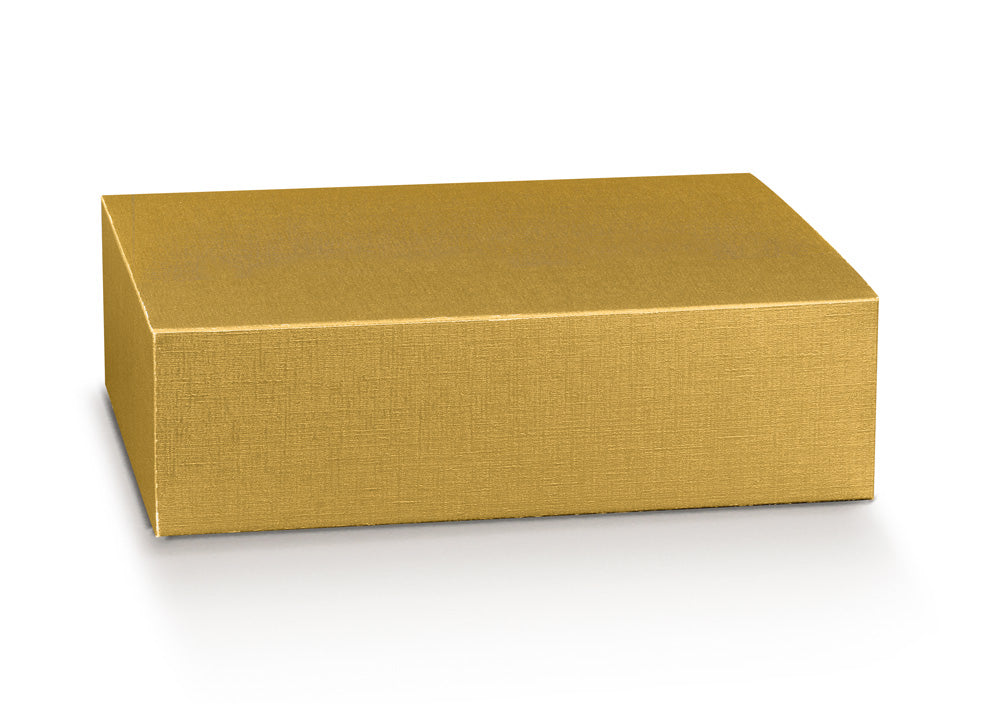 Single Bottle Boxes - Gold - "Fibre"