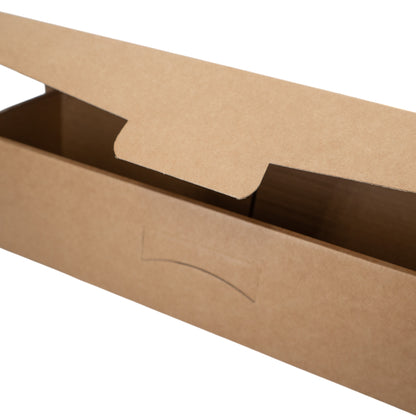 Caja de regalo para 1 botella - Kraft - "Avana"