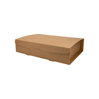 Caja de regalo para 1 botella - Kraft - "Avana"