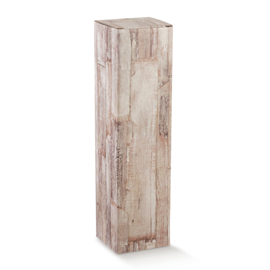 Caixa para 1 Garrafa Magnum- Castanho Claro - "Wood"