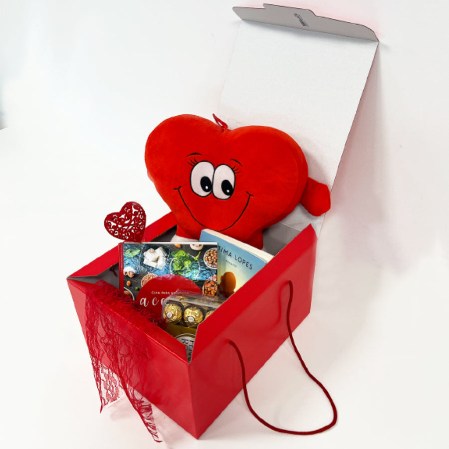 Cajas Secretas con Cordón - Rojo - "Lino"