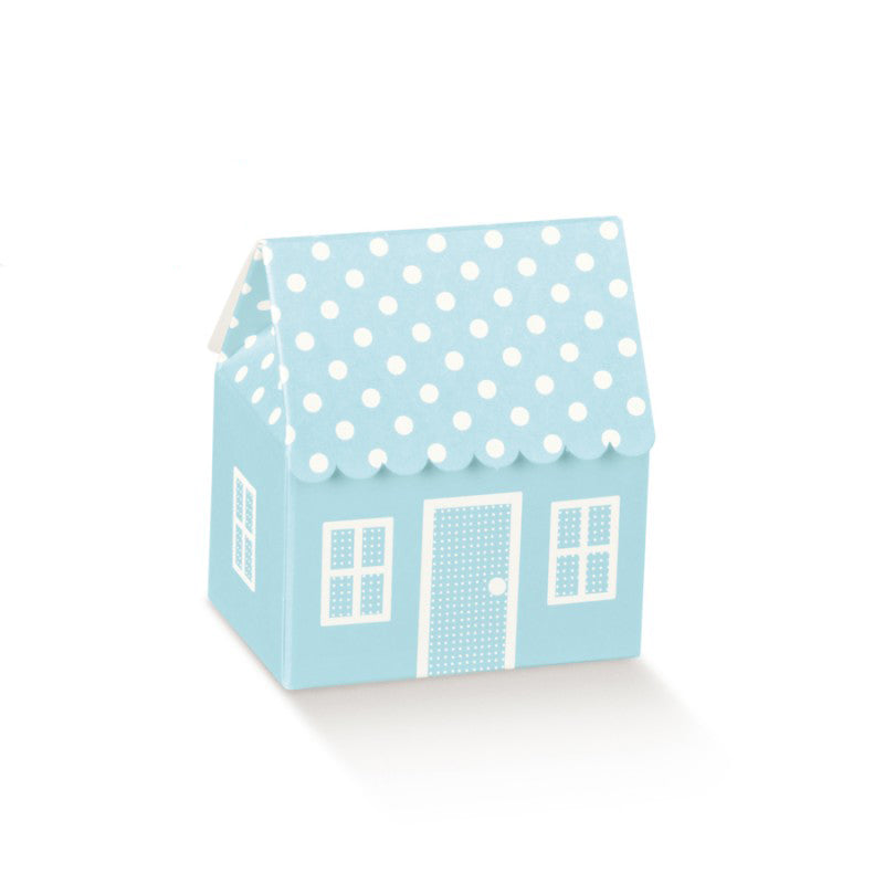 Caixas em Cartolina - Azul Claro - "Atelier Casinha"