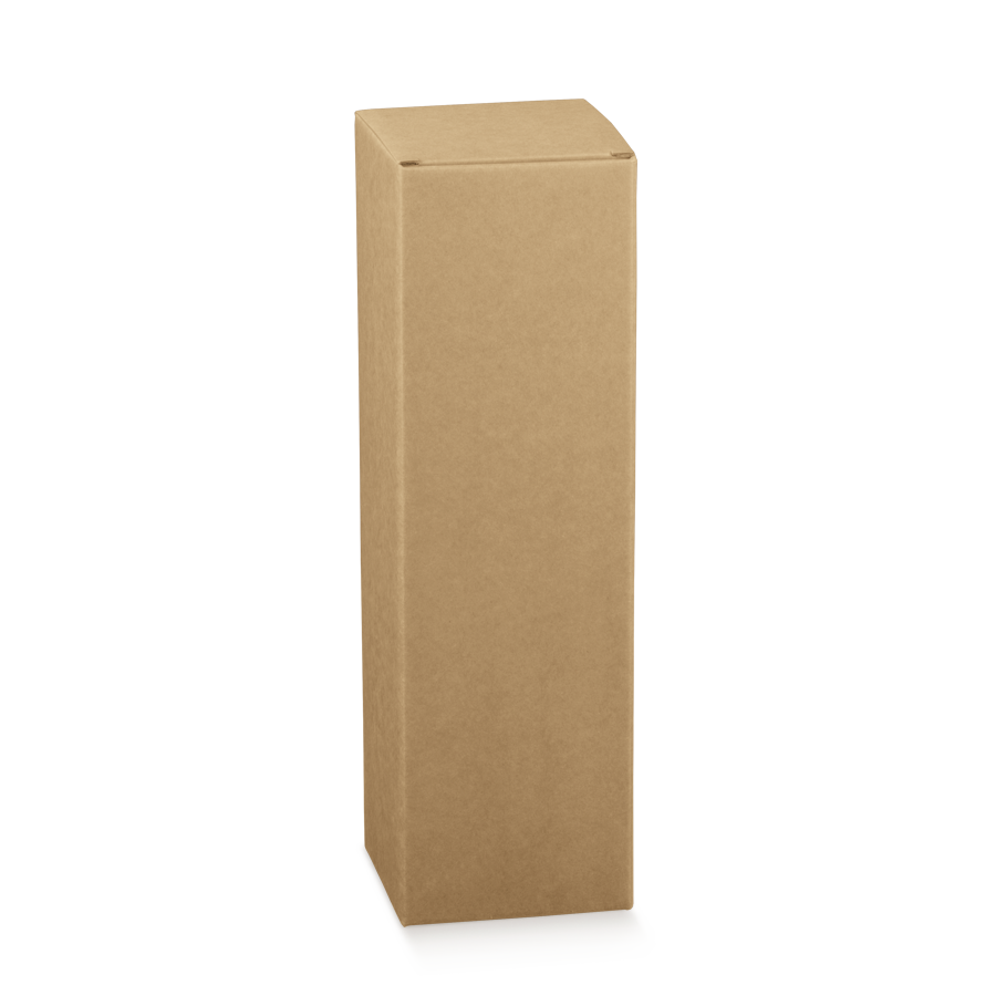 Caixa para 1 Garrafa Magnum - Kraft - "Onda Avana"