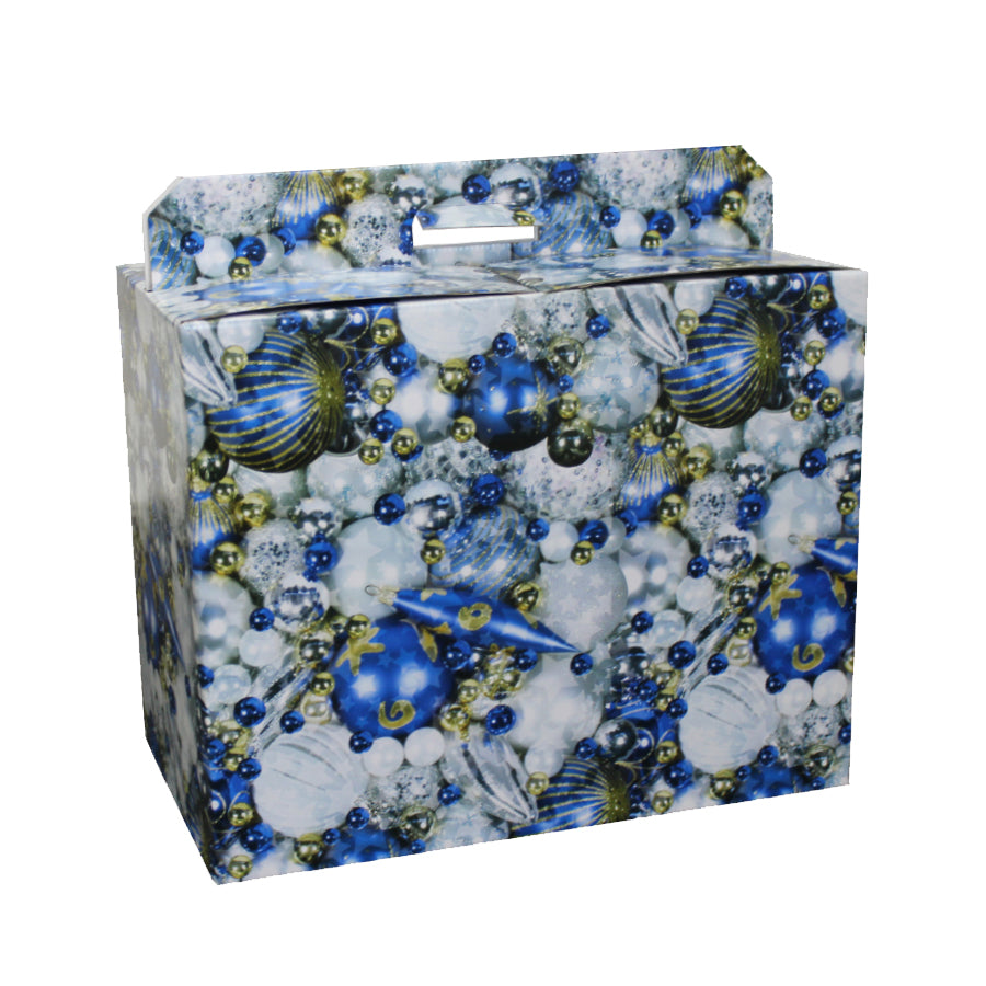 Cesta Regalo - Azul - "Bolas"