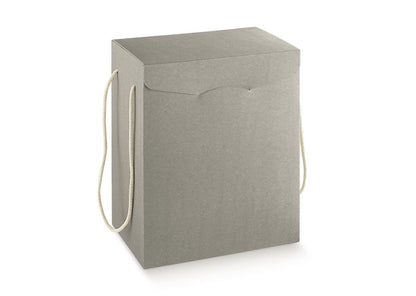 Cajas Segreto con Cordón - Gris - "Linea Tortora"
