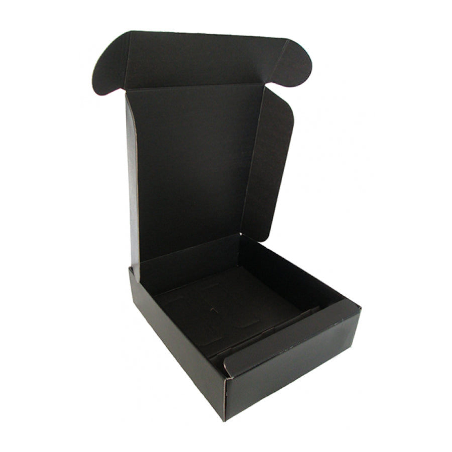 Cajas Cantinetta para Botellas - Negro - "Piel"