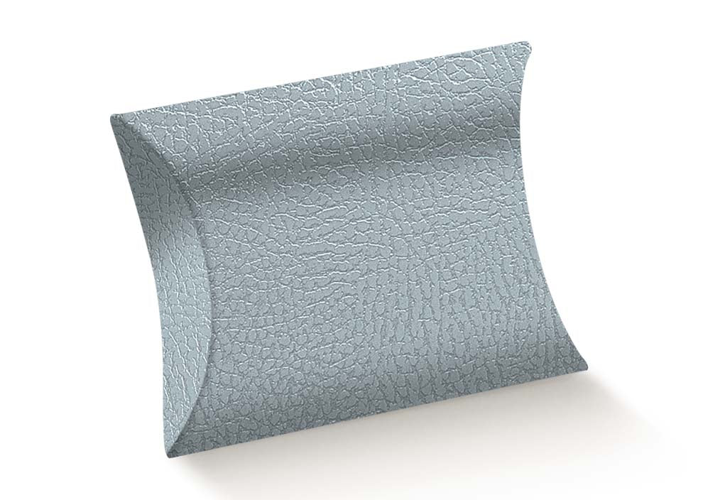 Cajas Ovaladas - Gris - "Piel"