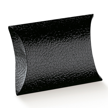 Cajas Ovaladas - Negro - "Piel"